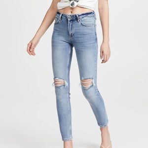 Anine Bing Light Blue Skinny Jeans